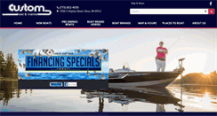 Desktop Screenshot of customboat.com
